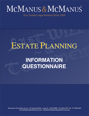 McManus Estate Planning Questionnaire